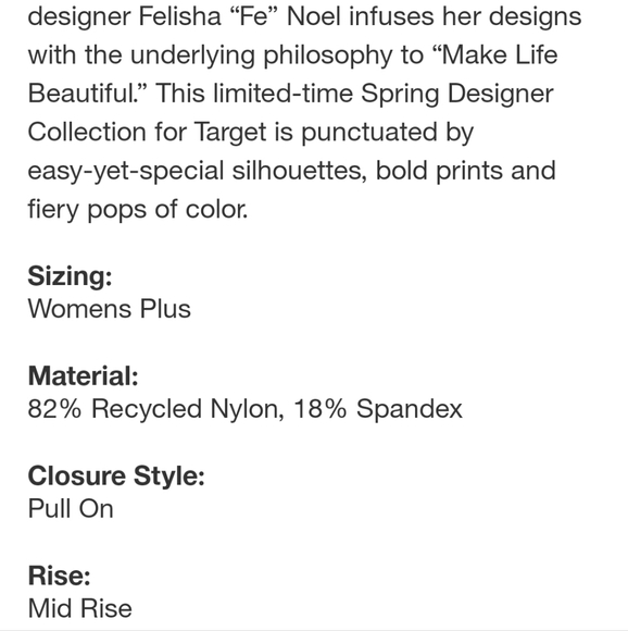 Fe Noel x Target Women's Feathered Palm Print High Leg Cheeky Bikini Bottom - Picture 8 of 16